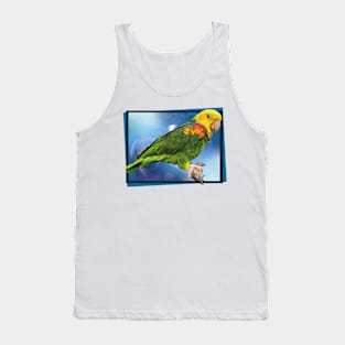 yellow-headed parrot Tank Top